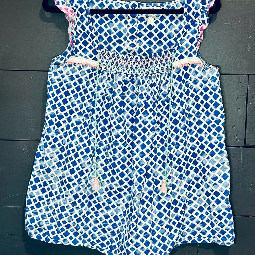 Matilda Jane Blue and White Floral Dress
